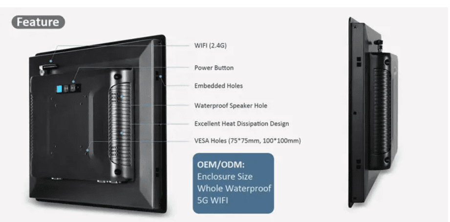 Panel PC Back Case Panel PC Back Case