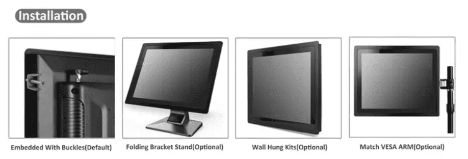 A series of images showing different types of monitors. A series of images showing different types of monitors.