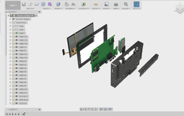 Screenshot of an Autodesk with a white background