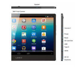 A cutting-edge GK- W131 – 13.1″ Android 12 Tablet showcasing various innovative features.