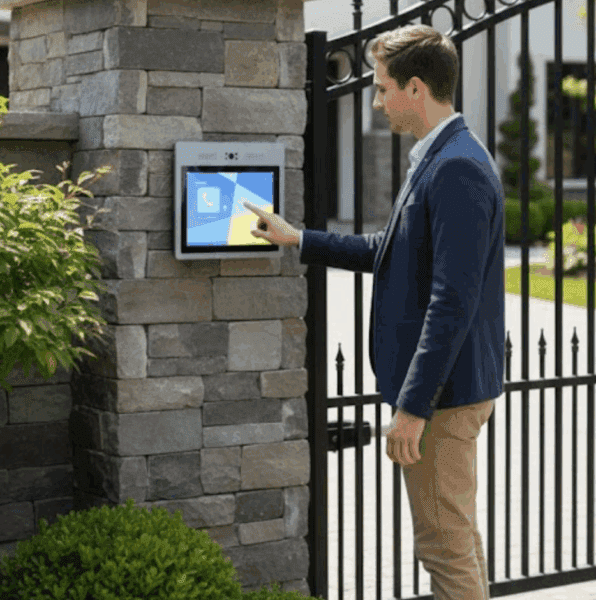 outdoor intercom rfid